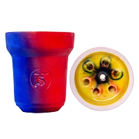 Фото 1 Чашка ST Classic Form Indigo Classic малиново-голубая 