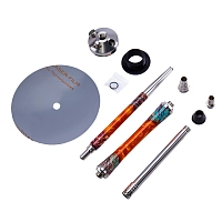 Фото 3 Кальян DSH EX Emerald Gold (без колбы) 