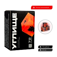 Фото 2 Уголь Углище кокосовый 72 шт (25 мм) B 