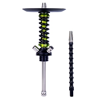 Фото 1 Кальян MAMAY CUSTOMS Coilover Micro салатовый сплеш (без колбы) 