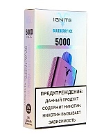 Фото  IGNITE Blueberry Ice V2 (5000 затяжек) 