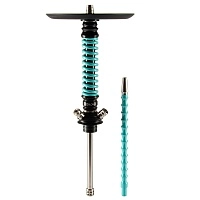 Фото  Кальян MAMAY CUSTOMS Coilovers MINI чёрно-мятный (без колбы) 