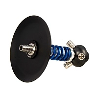 Фото 2 Кальян MAMAY CUSTOMS Coilover Micro серый-синий сплеш (без колбы) 