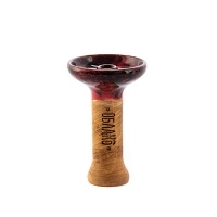 Фото 1 Чашка Облако Phunnel M Glaze Top 45 красно-чёрный мрамор 